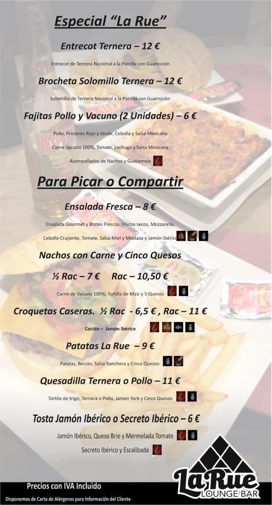 Carta de LA RUE — página 1